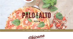 Desktop Screenshot of paloalto-pizza.com